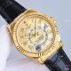 Grade A Swiss 9001 Rolex Sky-Dweller 42 mm Watches Rose Gold Roman-Leather Strap (3)_th.jpg